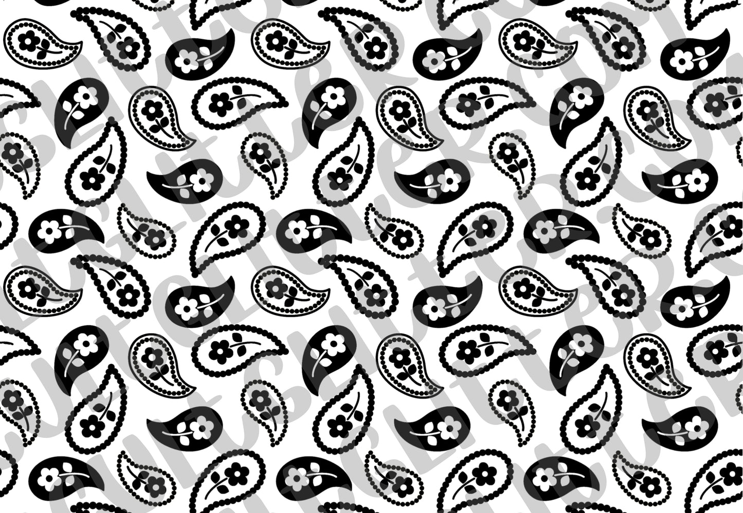 Pre-cut Bandana Template