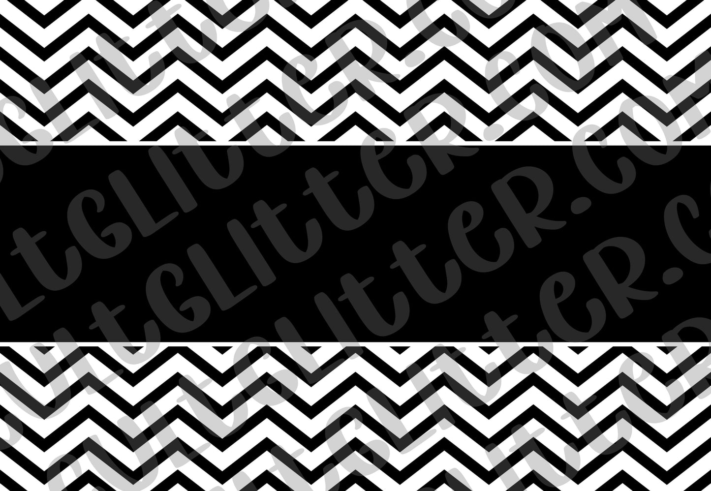 Pre-cut Banded Chevron Template