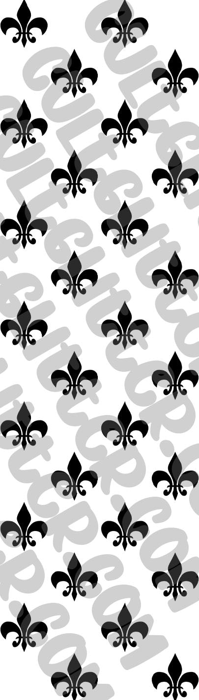 Pre-cut INKJOY Fleur De Lis Pen Template