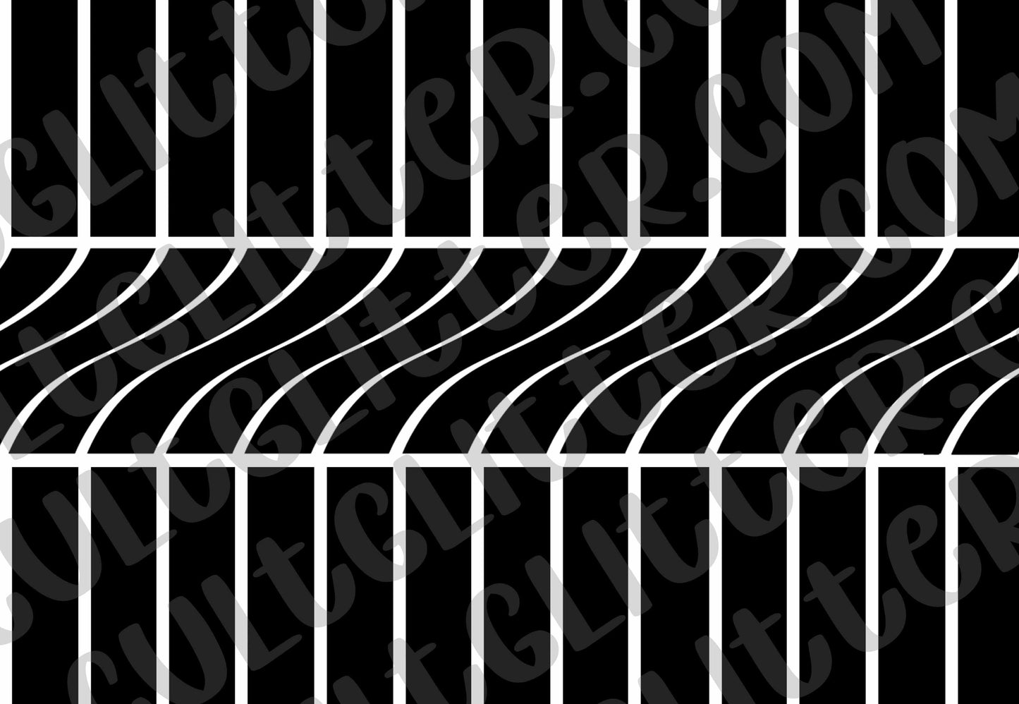Pre-cut Illusion Template