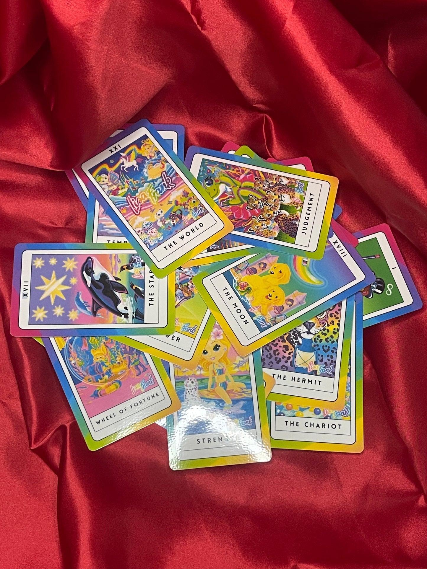 Nostalgic Colorful 90’s Tarot cards!