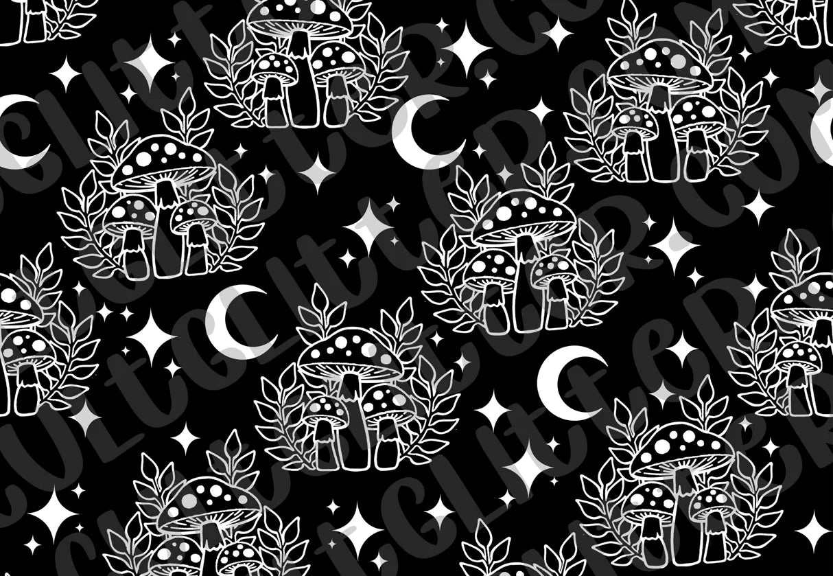 Pre-cut Lunar Shrooms Template