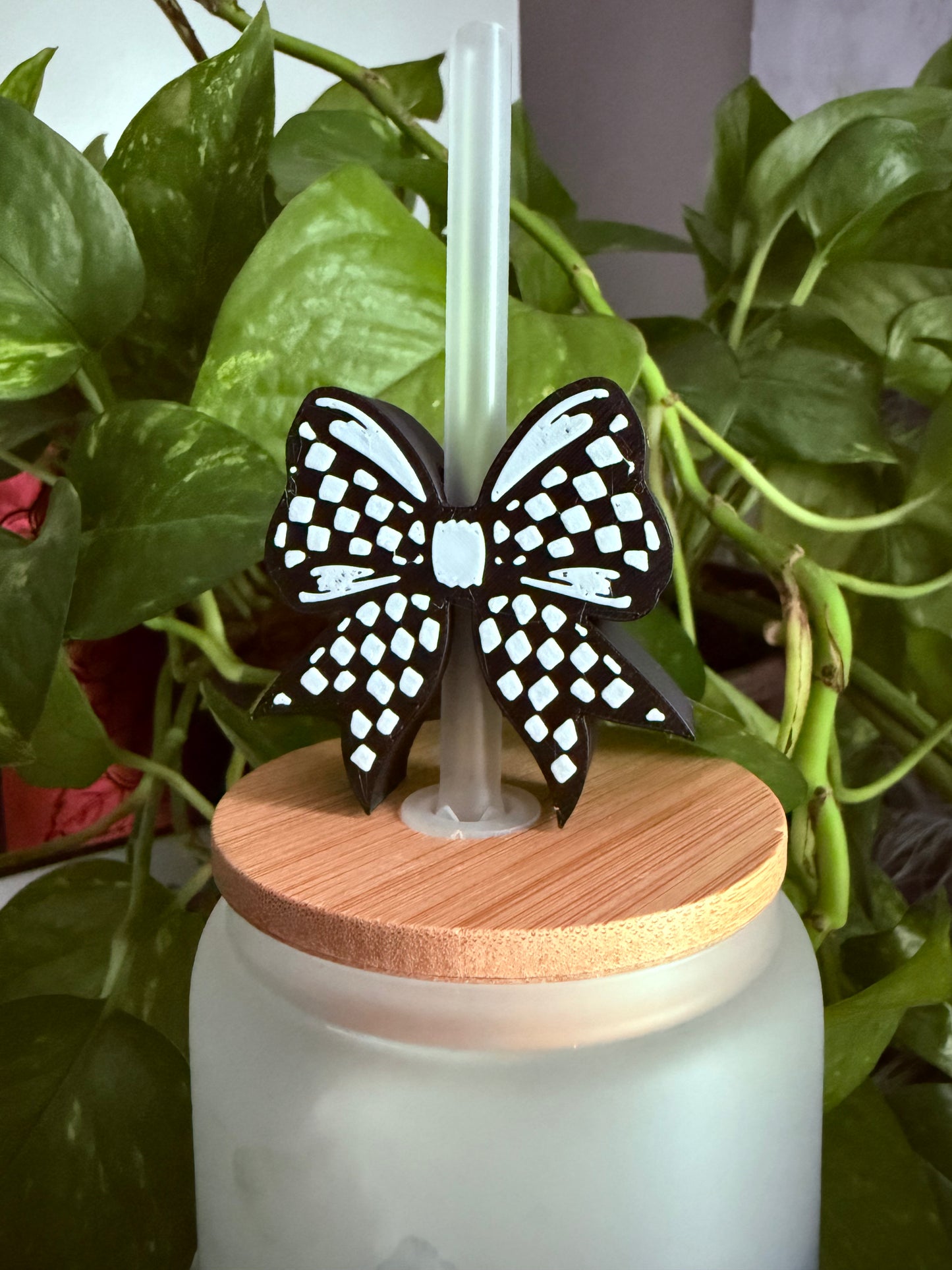 Racing Bow Straw Topper (3D Printed)