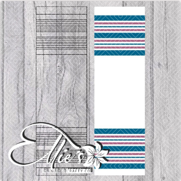 Pre-cut Baby Blanket Pen Template