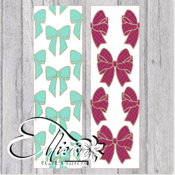 Pre-cut Bow Pen Template