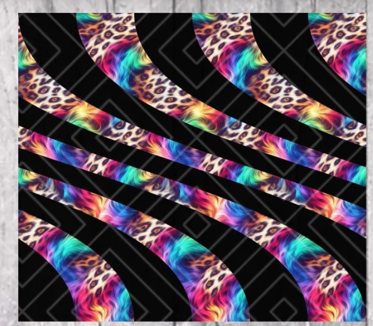 Pre-cut Twisted 3 Straight Template