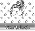 Pre-Cut American Auntie Template