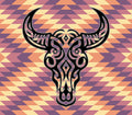Pre-cut Southwestern (Bull 2) 20oz Skinny Template