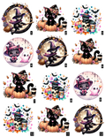 ✨Cute Spooky Cats Stickers PG2 ✨