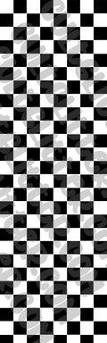 Pre-cut INKJOY Checkers Template