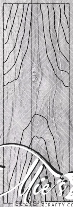 Pre-cut Geode Pen Template
