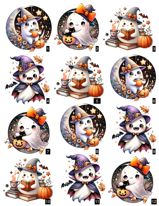✨Cute Spooky Ghosts 👻 Stickers ✨