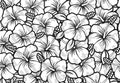 Pre-cut Hibiscus Template