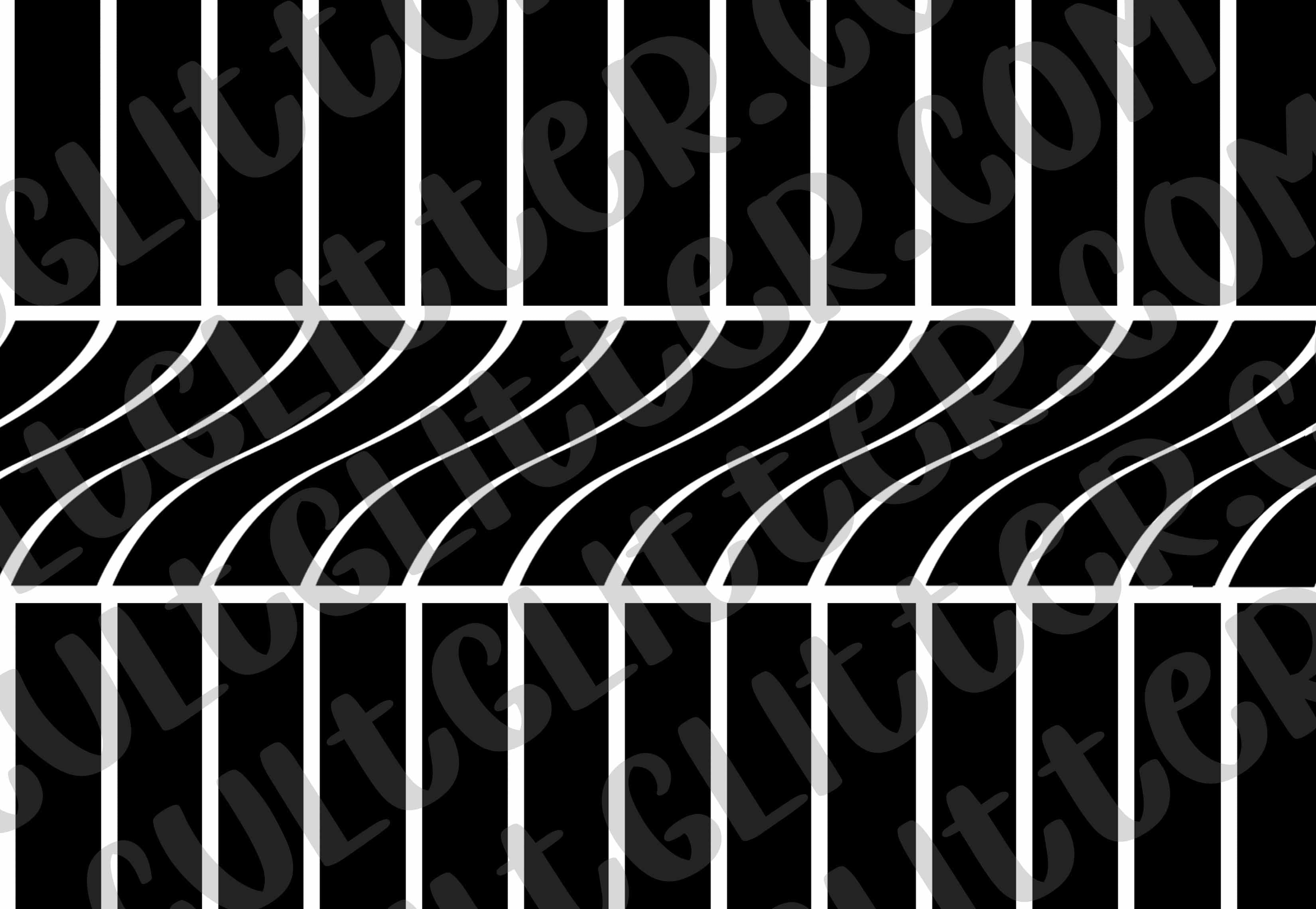 Pre-cut Illusion Template