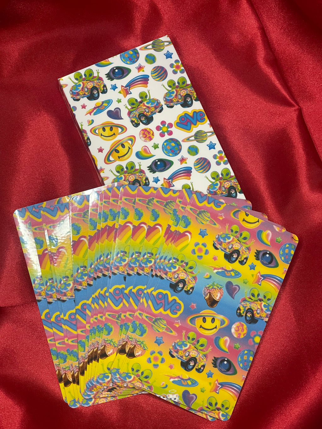 Nostalgic Colorful 90’s Tarot cards!