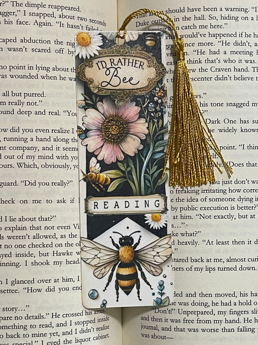 Bookmark (I'd Rather Bee Reading)