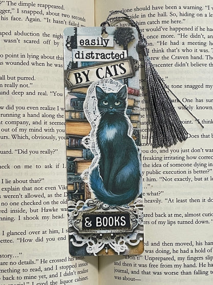 Bookmark (Easily Distracted by cats and books)