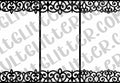 Pre-cut Lace Border Trio Template
