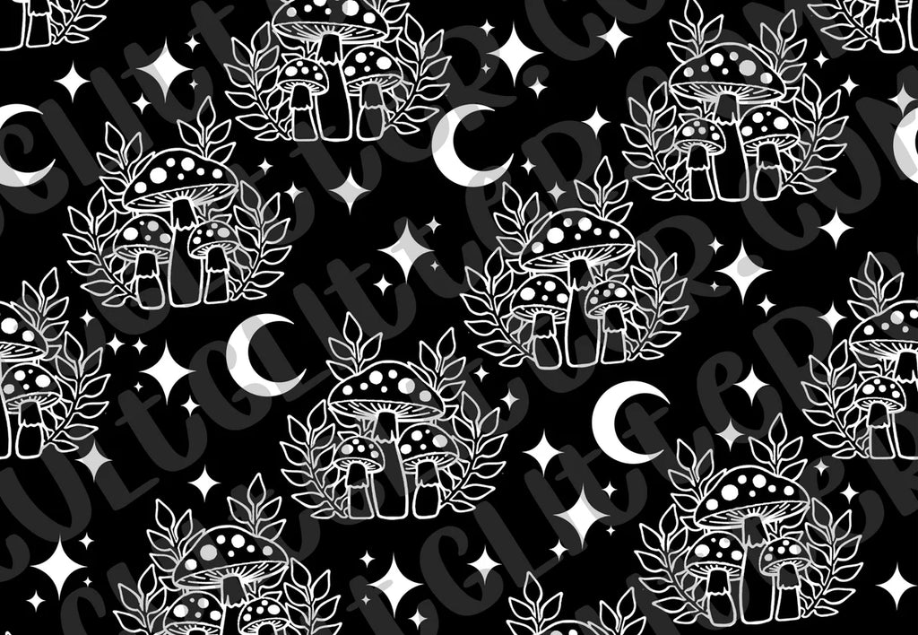 Pre-cut Lunar Shrooms Template
