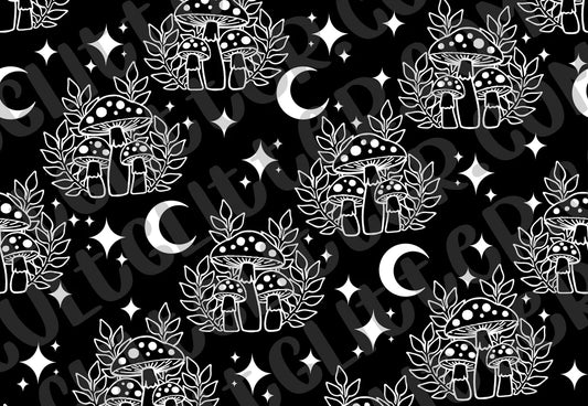 Pre-cut Lunar Shrooms Template