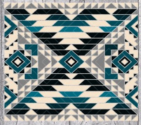 Pre-cut Southwestern (MOSIAC 2) Straight Template