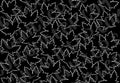 Pre-cut Maple Leaves Template