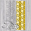Pre-cut Honeycomb Weave Pen Template