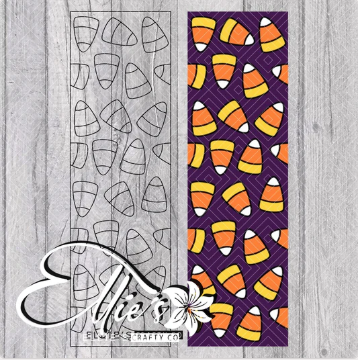 Pre-cut Candy Corn Pen Template