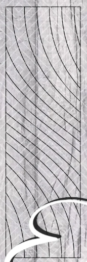 Pre-cut Twisted THIN Pen Template